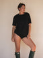 Baggy Tee Long Black