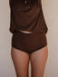 Season Boyleg High Rise Chocolate