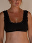 Comfort Crop Long Black