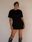 Baggy Tee Long Black