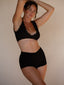 Season Boyleg High Rise Long Black