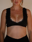 Comfort Crop Long Black