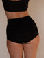 Season Boyleg High Rise Long Black