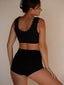 Season Boyleg High Rise Long Black