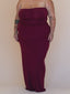 Siren Maxi Skirt Wine