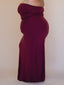 Siren Maxi Skirt Wine