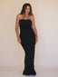 Siren Maxi Skirt Long Black