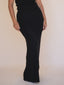Siren Maxi Skirt Long Black