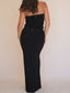 Siren Maxi Skirt Long Black