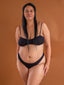 Carolina Crop Long Black