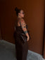 Siren Maxi Skirt Chocolate