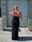 Siren Maxi Skirt Long Black