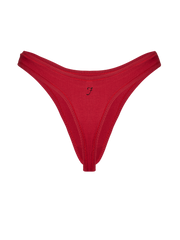Everyday Panty - Ribbed Berry Organic Bamboo