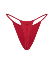 Spicy Panty - Ribbed Berry Organic Bamboo