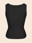 Comfort Tank Long Black
