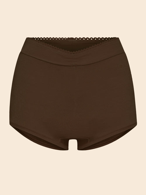 Season Boyleg High Rise Chocolate