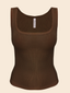 Comfort Tank Chocolate