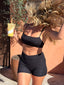 Move Crop Long Black