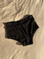 Season Boyleg Mid Rise Long Black