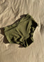 Season Boyleg Mid Rise Olive