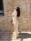 Dreamer Split Pant Crème