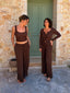 Dreamer Split Pant Chocolate