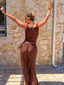 Dreamer Split Pant Chocolate