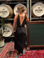 Vintage Gown Long Black