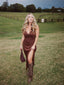 Vintage Gown Chocolate