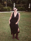 Vintage Gown Long Black