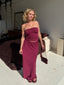 Siren Maxi Skirt Wine