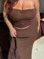 Siren Boob Tube Chocolate