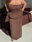 Siren Maxi Skirt Chocolate