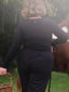 Dreamer Long Sleeve Long Black