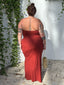 Siren Boob Tube Cherry