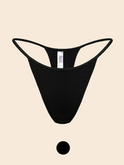 Spicy Panty - Long Black organic Bamboo