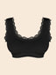 Comfort Crop Long Black