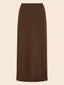 Siren Maxi Skirt Chocolate