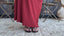 Siren Maxi Skirt Cherry