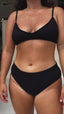 Yummy Full Brief Long Black