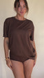 Season Boyleg High Rise Chocolate