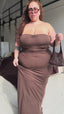 Siren Maxi Skirt Chocolate