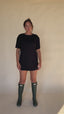 Baggy Tee Long Black