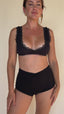 Season Boyleg High Rise Long Black