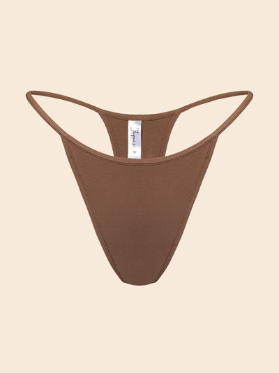 bamboo spicy panty - jaymes australia - mocha front