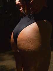 Gypsy Life One Piece - Black Ribbed