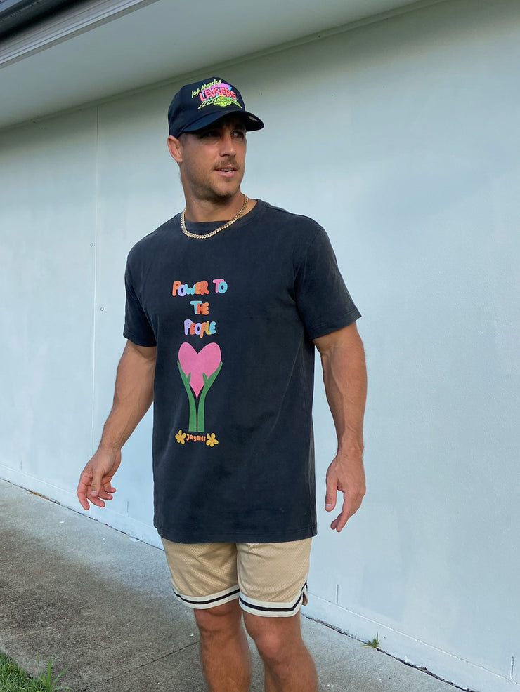 Oversize Tee - Washed Black