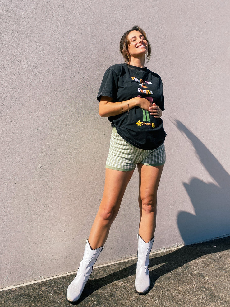 Oversize Tee - Washed Black