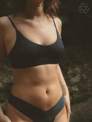 Berber Top - Ribbed Black
