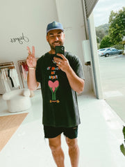 Oversize Tee - Washed Black